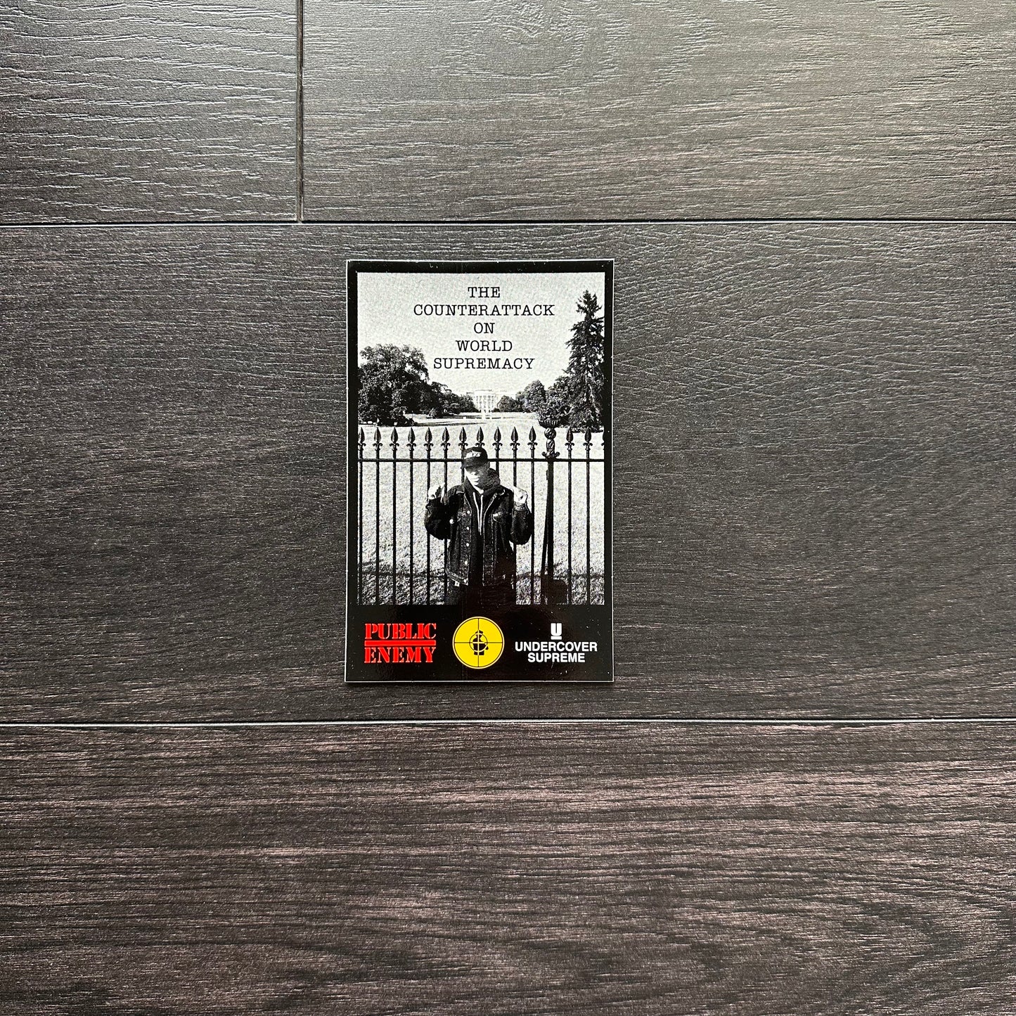 Supreme/Undercover Public Enemy Sticker