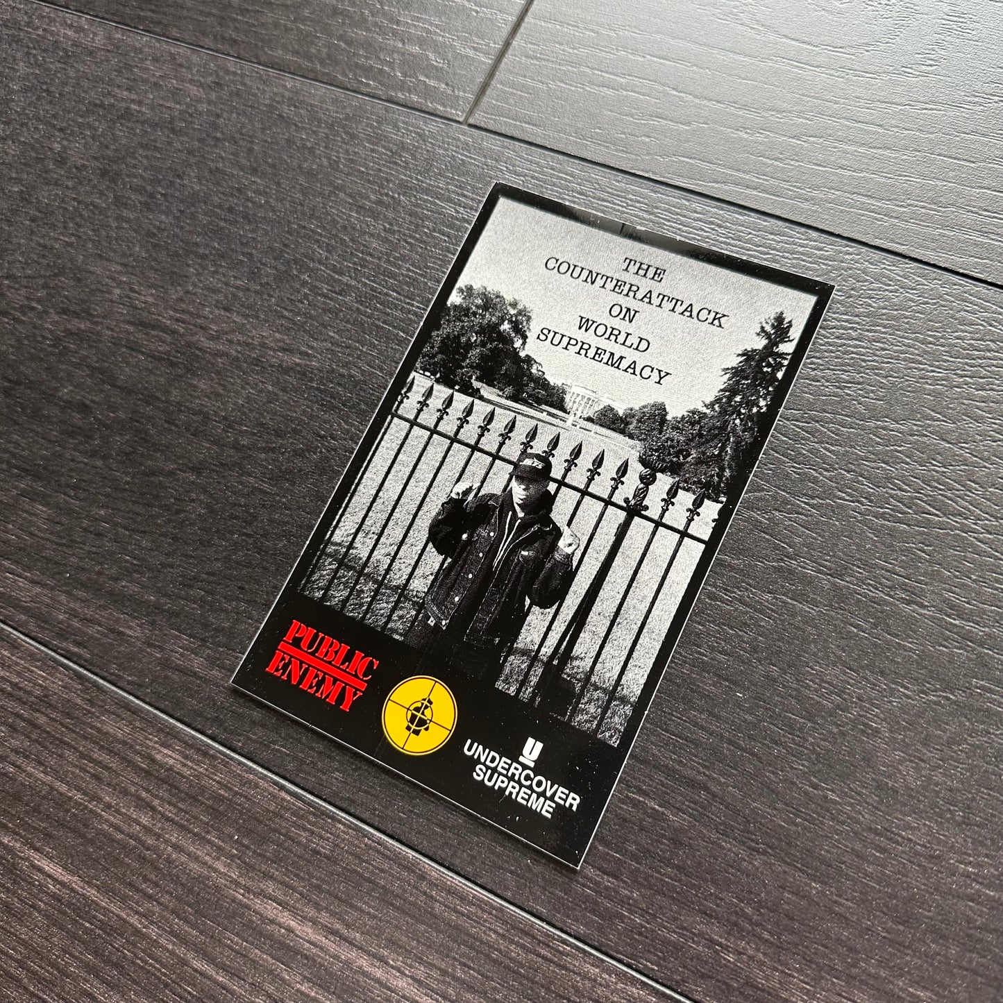 Supreme/Undercover Public Enemy Sticker
