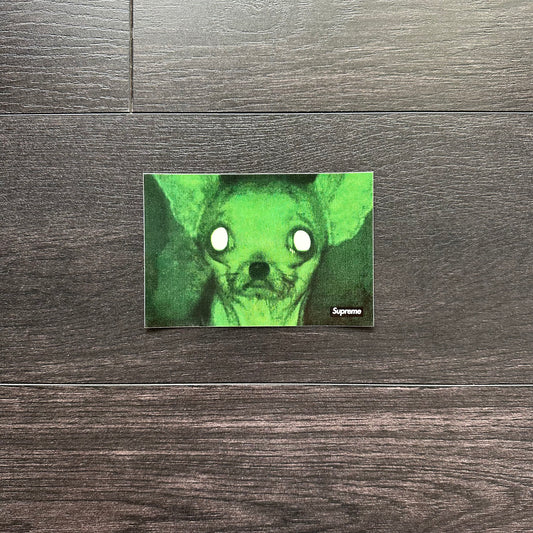 Supreme/Chris Cunningham Chihuahua Sticker