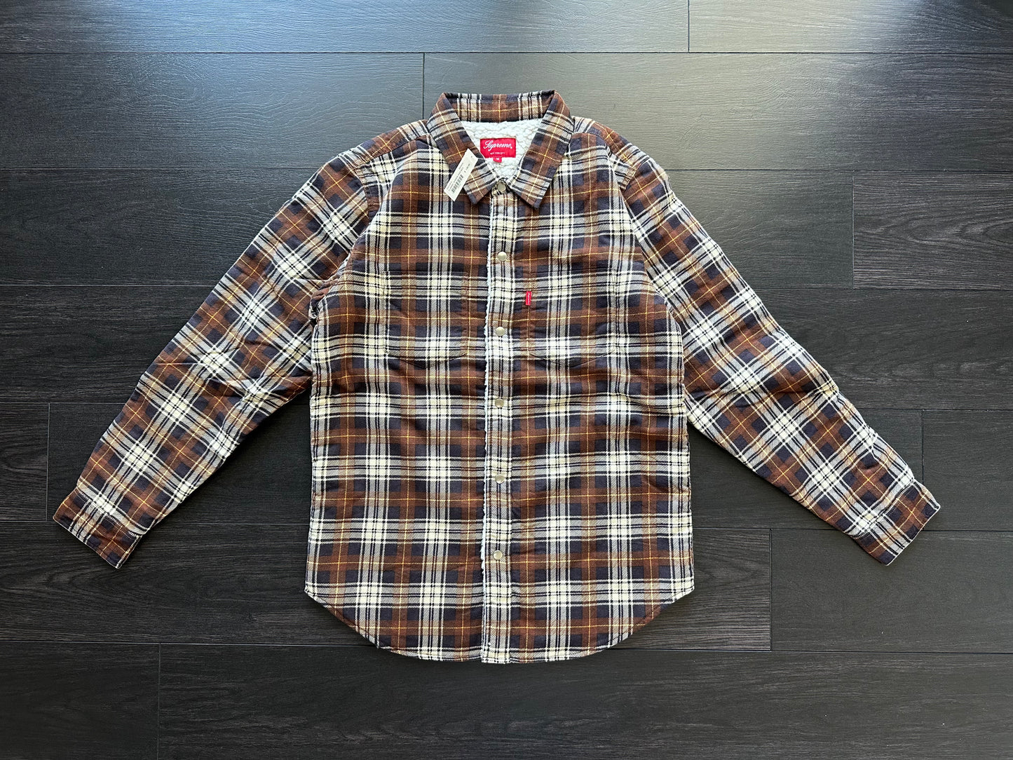 Supreme Sherpa Flannel Shirt