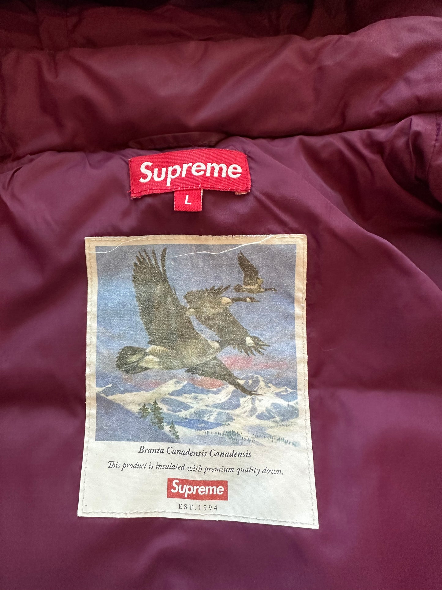Supreme Down Puffer Jacket