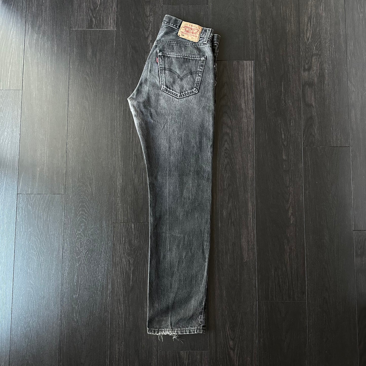 Vintage Levi's 501 Faded Charcoal Denim