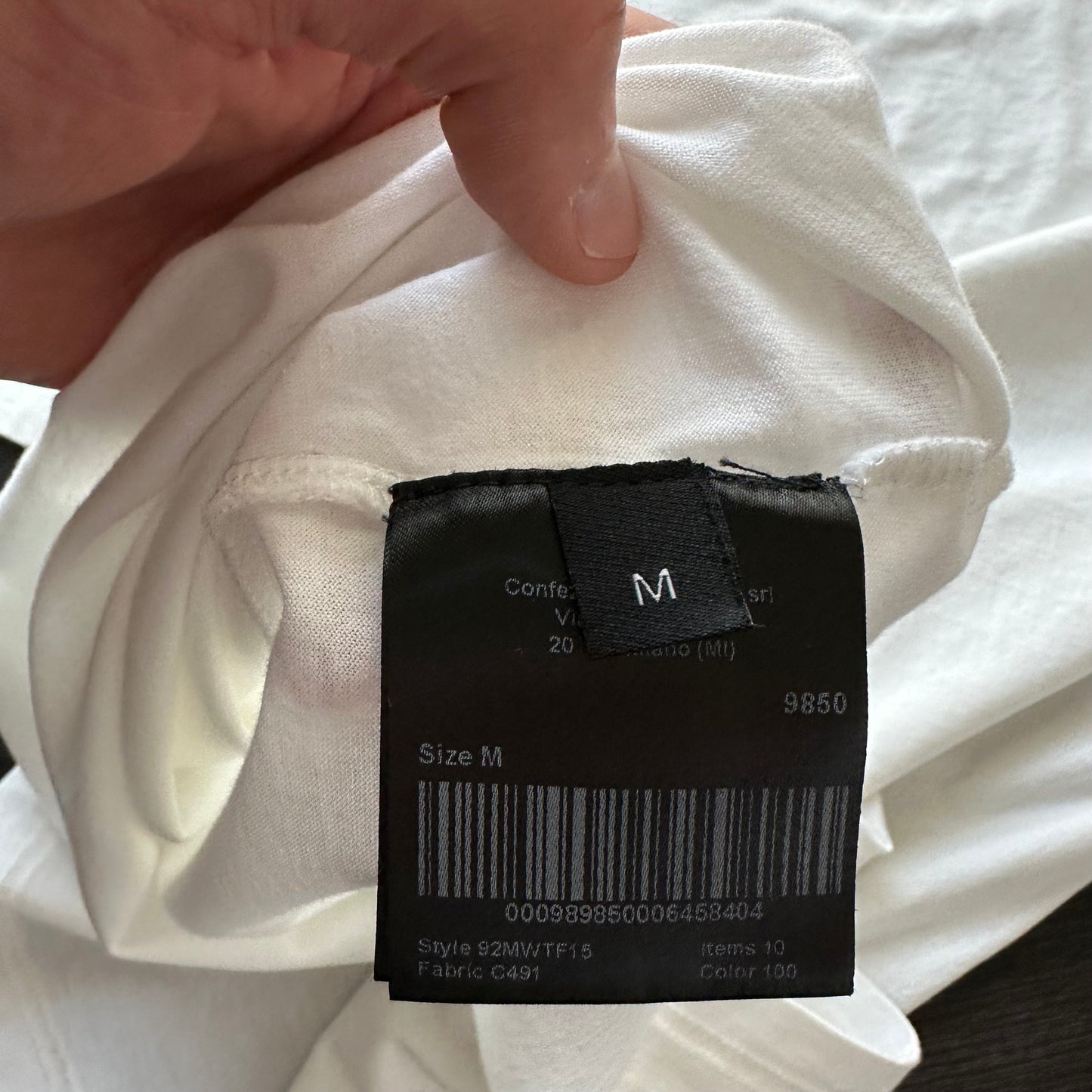 Calvin Klein 205W39NYC Blood Drip Tee