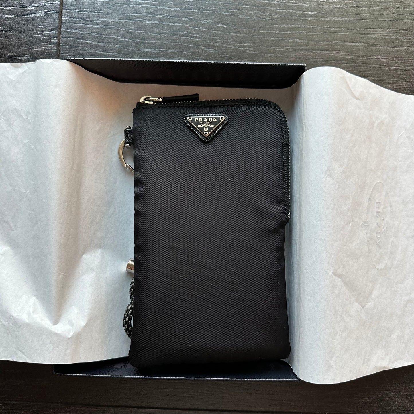 Prada Card Holder Lanyard