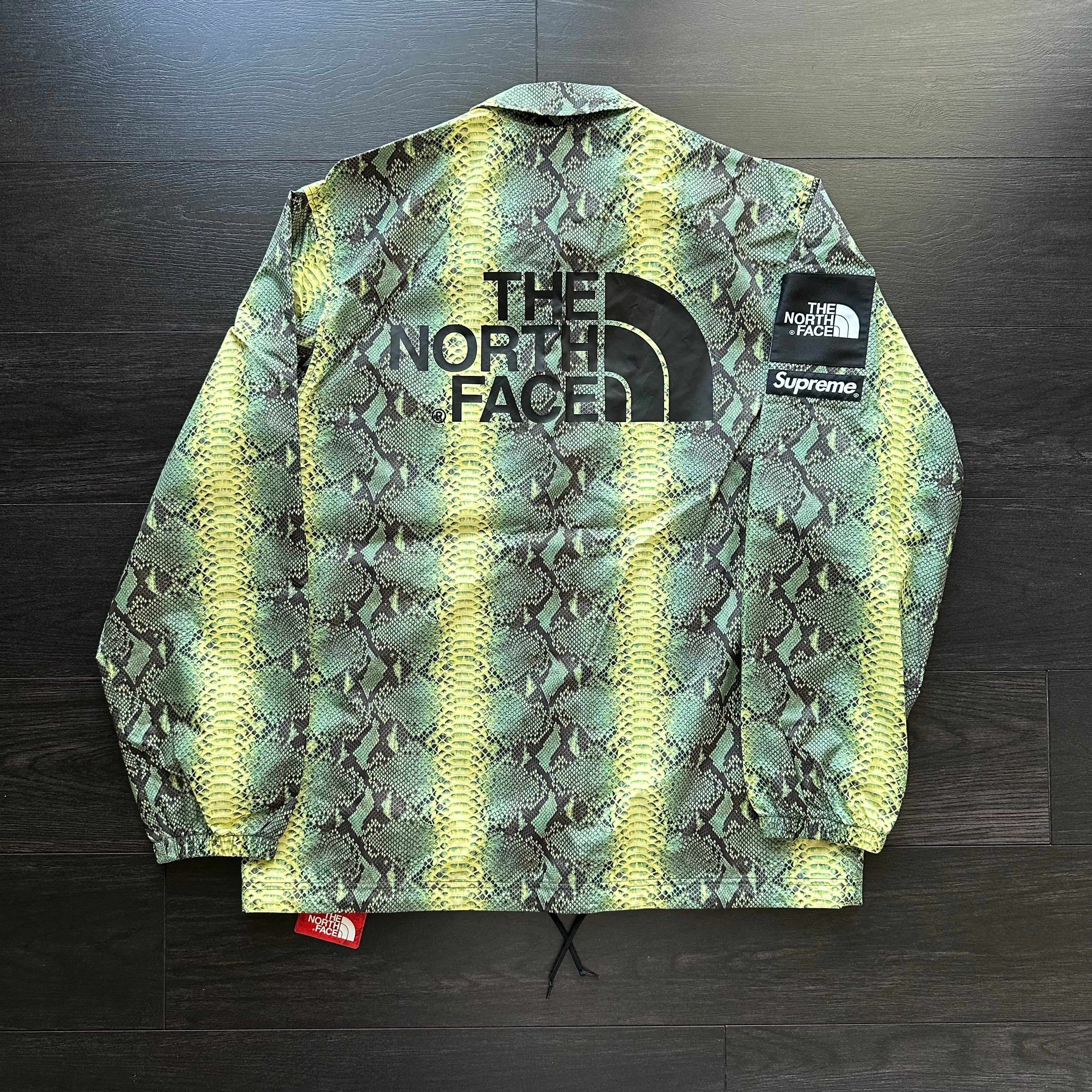 Supreme/The North Face Snakeskin Taped Seam Coaches Jacket – Not