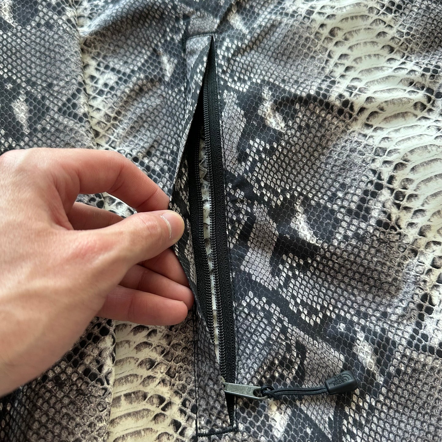Supreme/The North Face Snakeskin Taped Seam Coaches Jacket