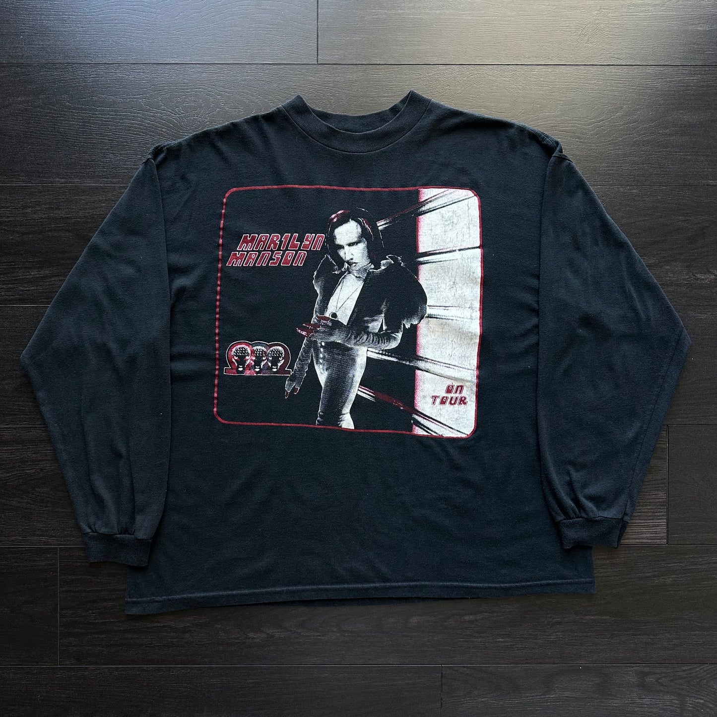 Vintage Marilyn Manson "On Tour" Long Sleeve Tee