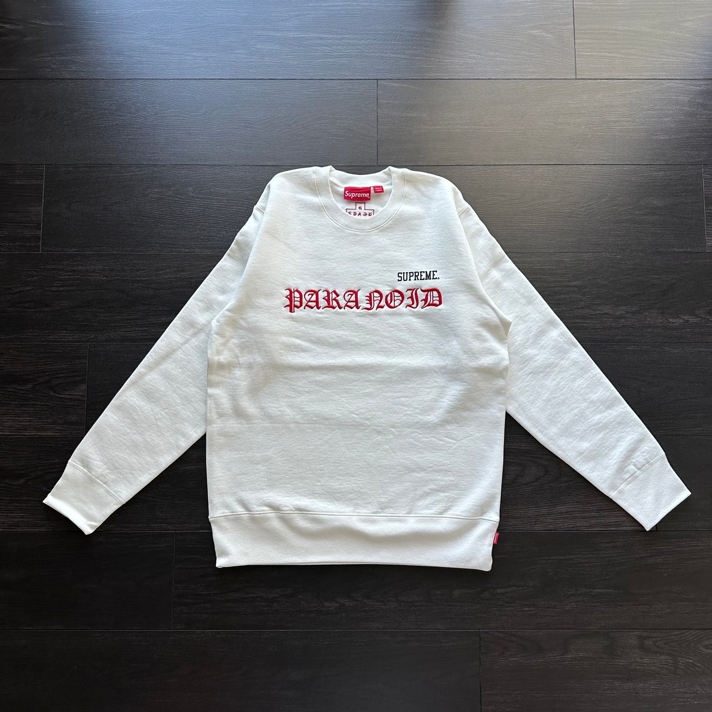 Supreme/Black Sabbath Paranoid Crewneck