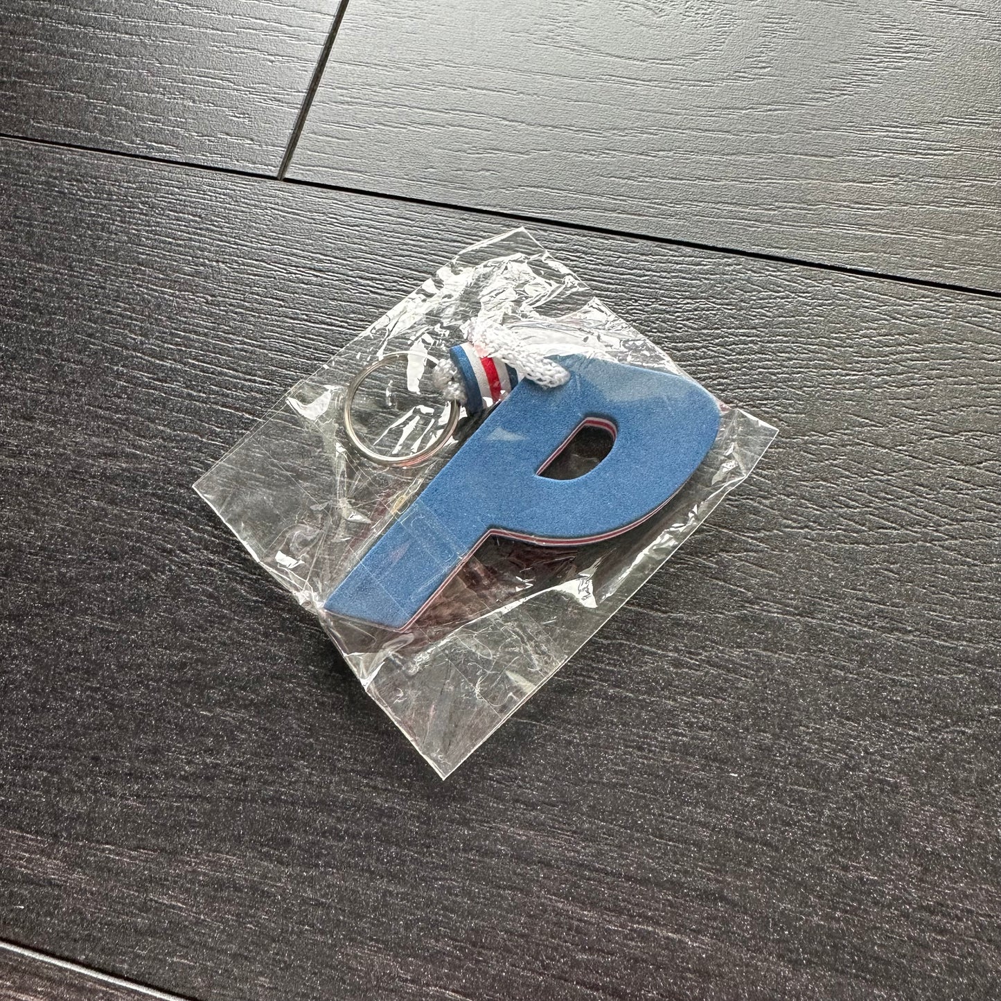 Palace P Logo Foam Keychain